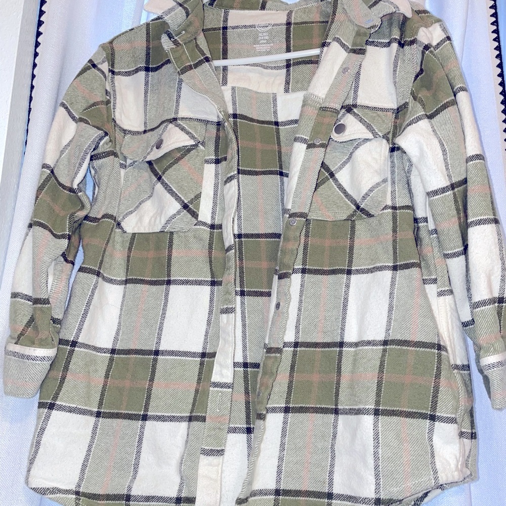 Sage Green Shacket